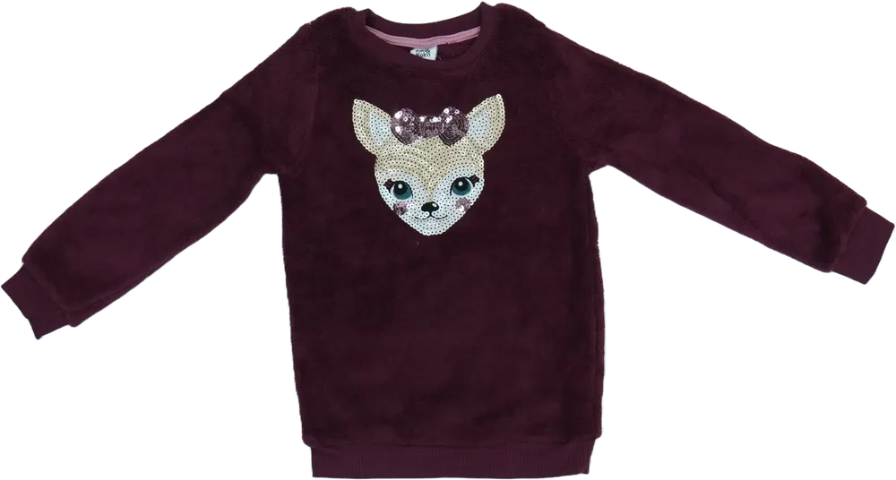 Bordó Kiki&amp;Koko Pulóver EU 110 / UK 5 év / US 5 év/XS