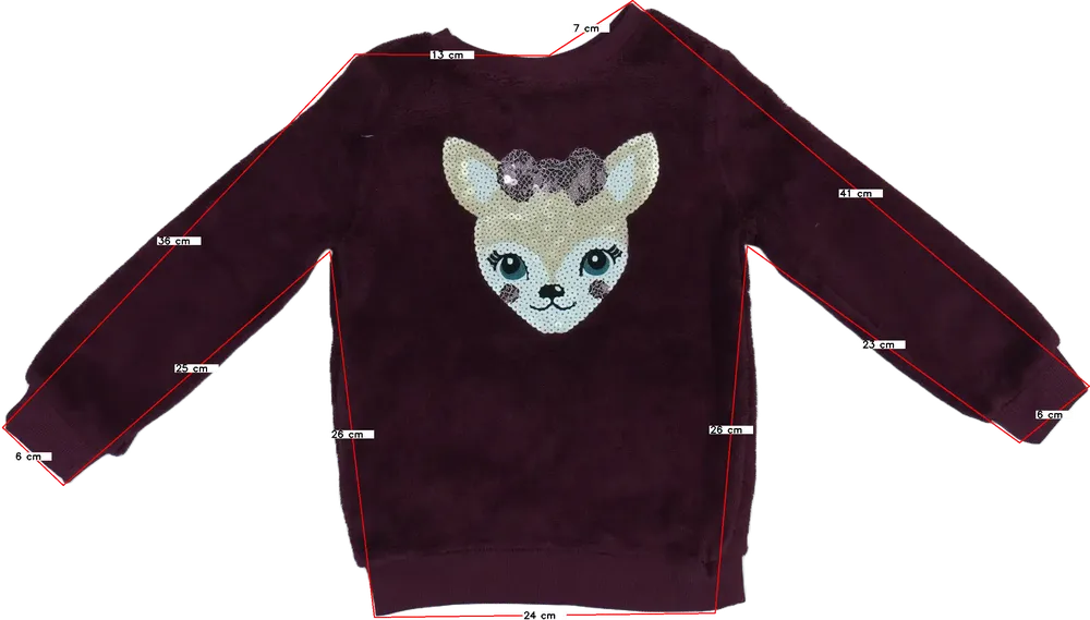 Bordó Kiki&amp;Koko Pulóver EU 92 / UK 2 év / US 2T