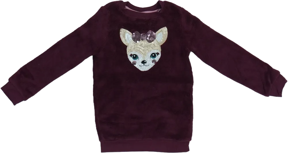 Bordó Kiki&amp;Koko Pulóver EU 116 / UK 6 év / US 6 év/S