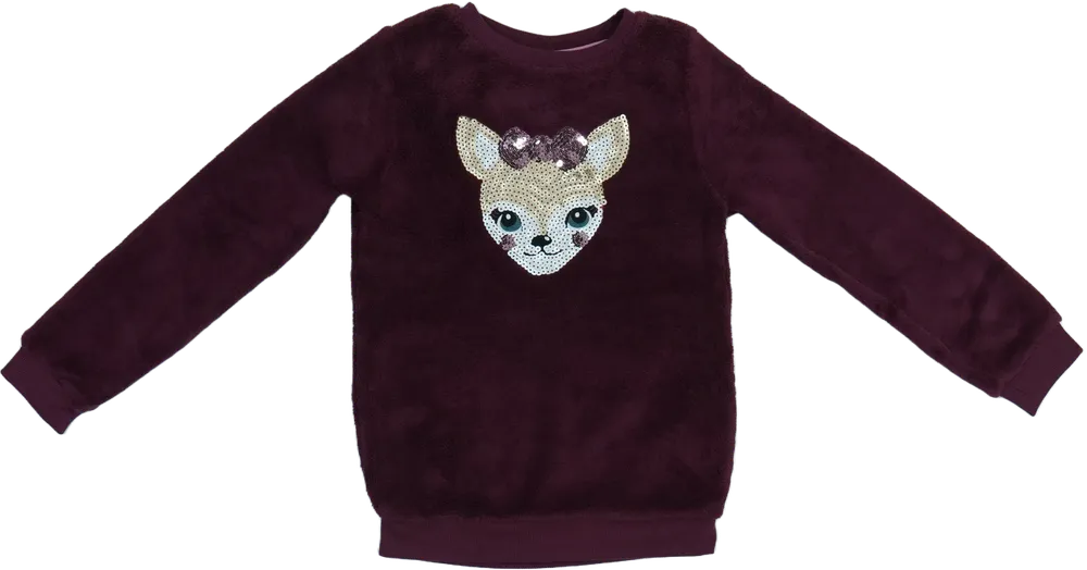 Bordó Kiki&amp;Koko Pulóver EU 122 / UK 7 év / US 7 év/M