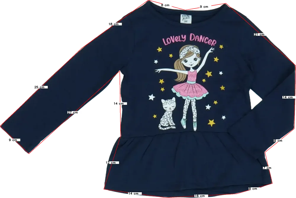 Kék Kiki&amp;Koko Tunika EU 104 / UK 4 év / US 4T/XS