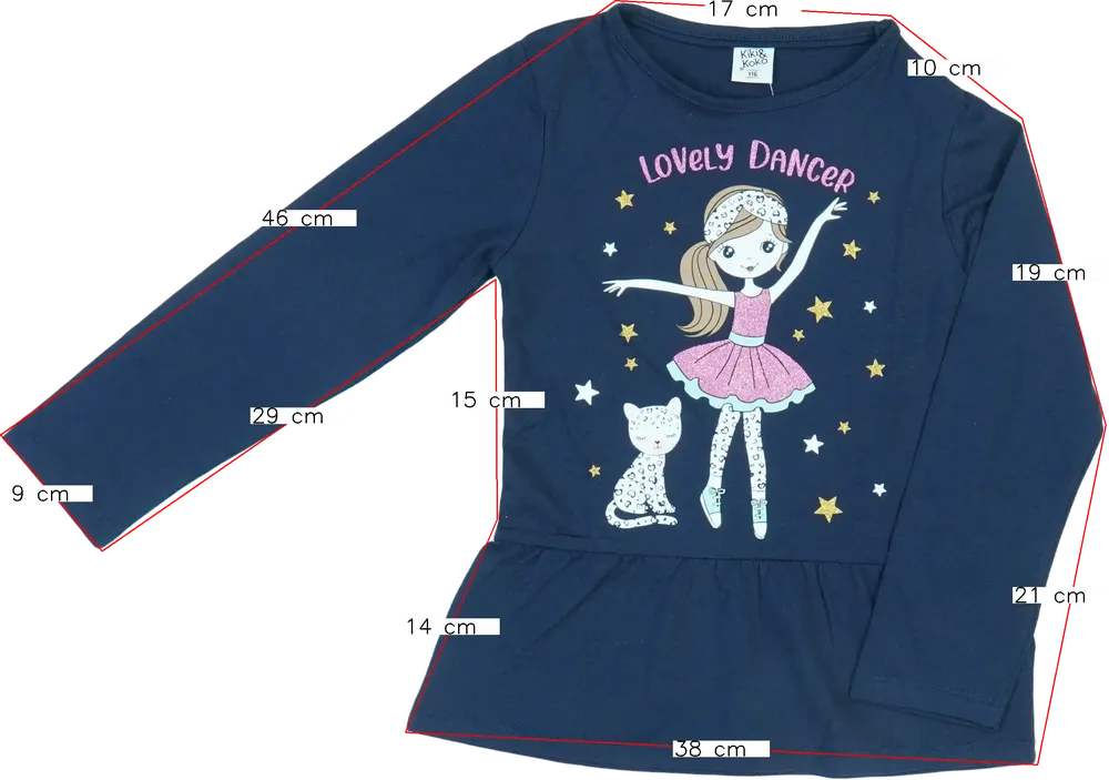 Kék Kiki&amp;Koko Tunika EU 116 / UK 6 év / US 6 év/S