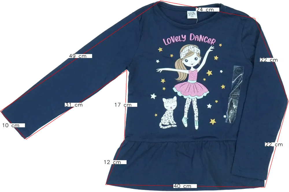 Kék Kiki&amp;Koko Tunika EU 122 / UK 7 év / US 7 év/M