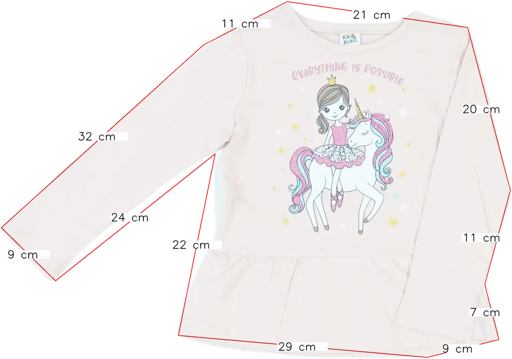 Rózsaszín Kiki&amp;Koko Tunika EU 98 / UK 3 év / US 3T