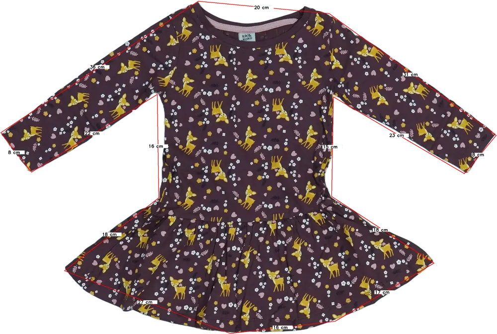 Bordó Kiki&amp;Koko Ruha EU 92 / UK 2 év / US 2T