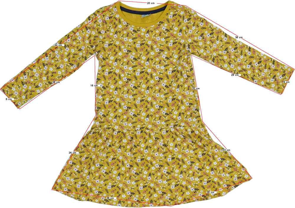 Sárga Kiki&amp;Koko Ruha EU 116 / UK 6 év / US 6 év/S