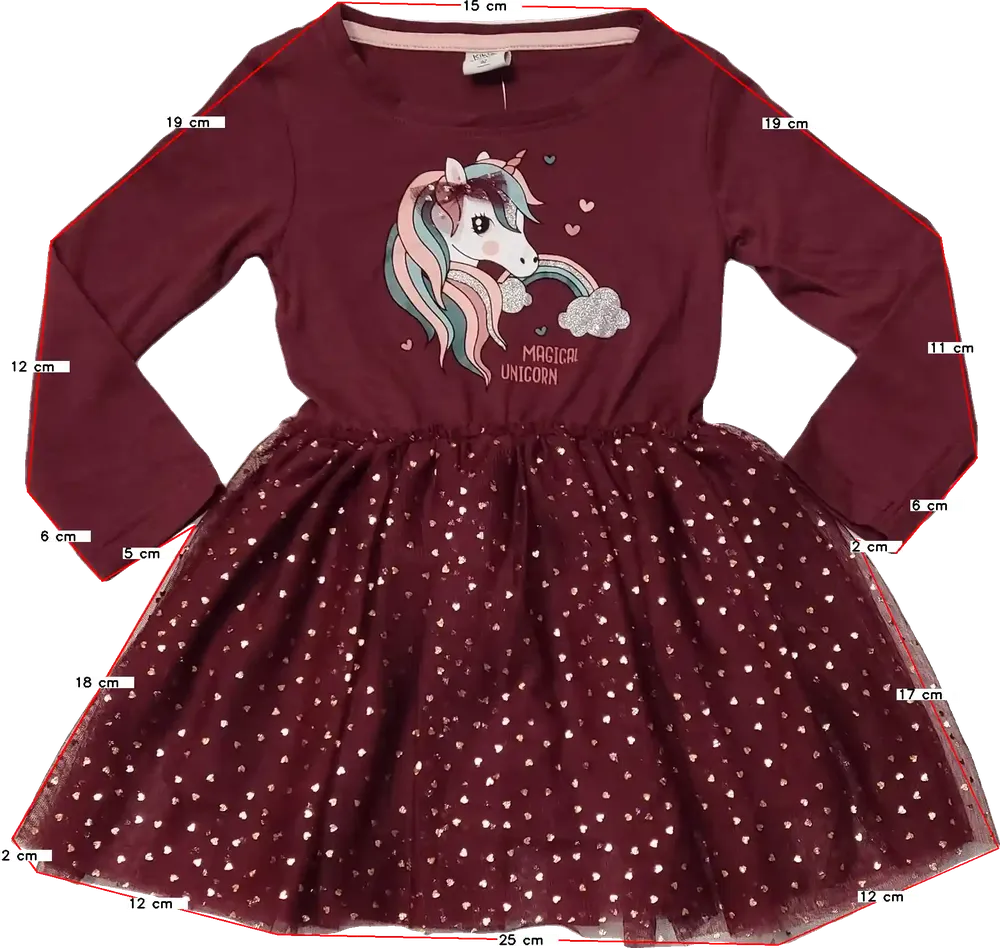 Bordó Kiki&amp;Koko Ruha EU 92 / UK 2 év / US 2T