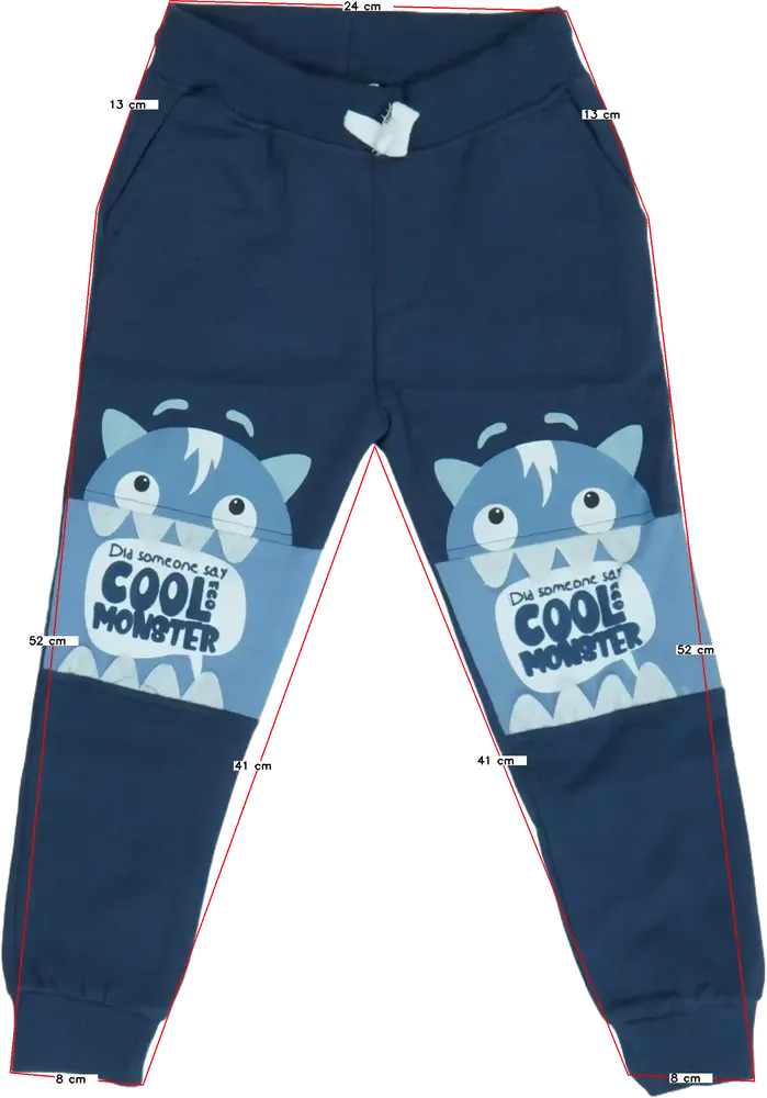 Kék Identic Melegítőnadrág EU 116 / UK 6 év / US 6 év/S