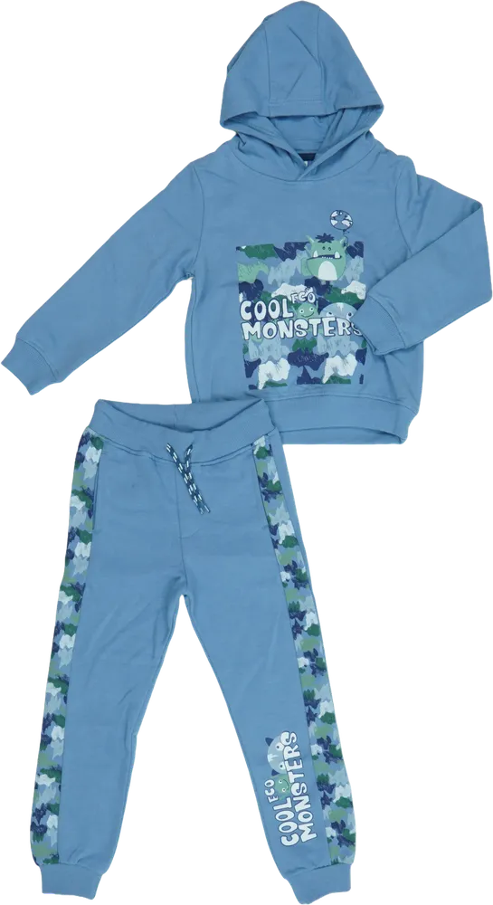 Kék Identic Kapucnis pulóver EU 116 / UK 6 év / US 6 év/S