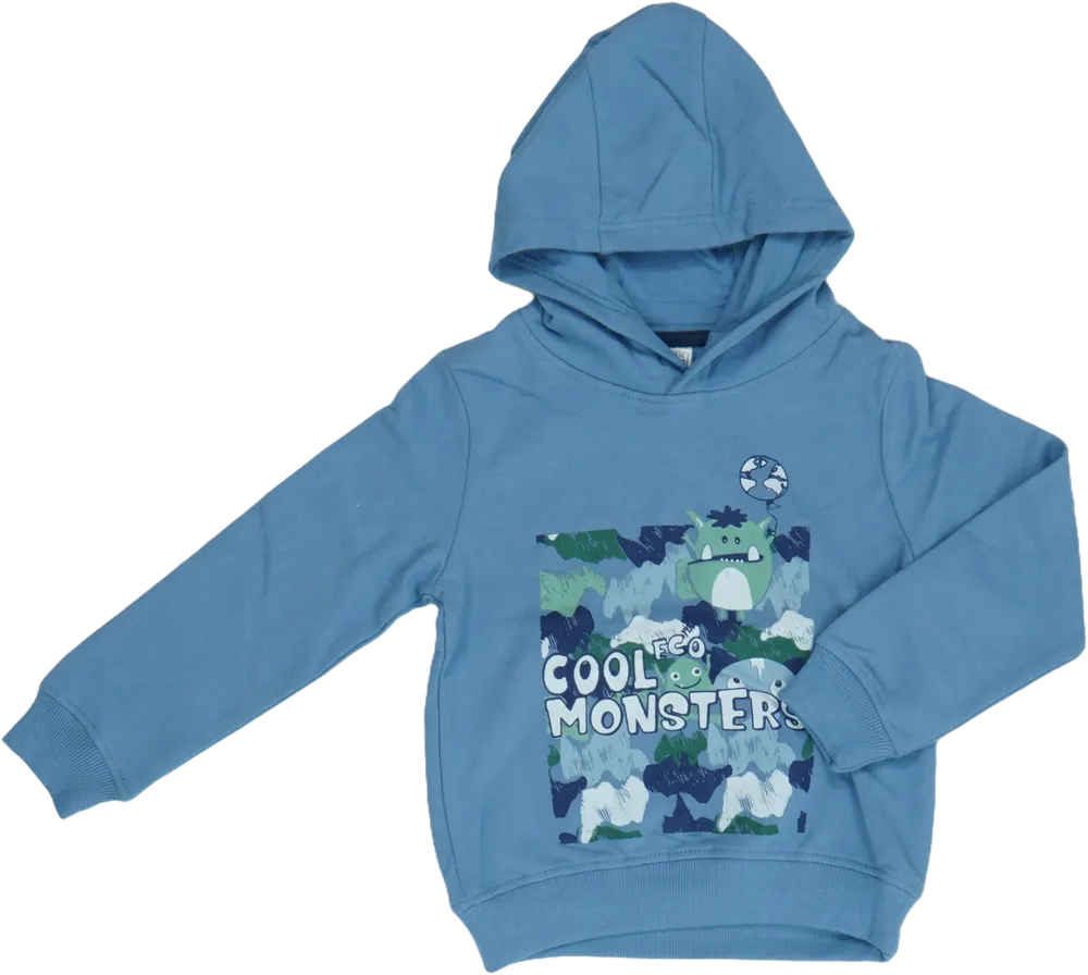 Kék Identic Kapucnis pulóver EU 116 / UK 6 év / US 6 év/S