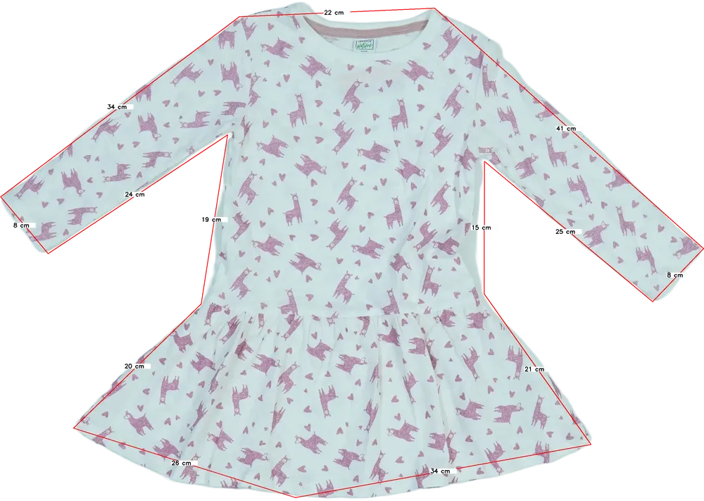 Fehér Identic Ruha EU 104 / UK 4 év / US 4T/XS