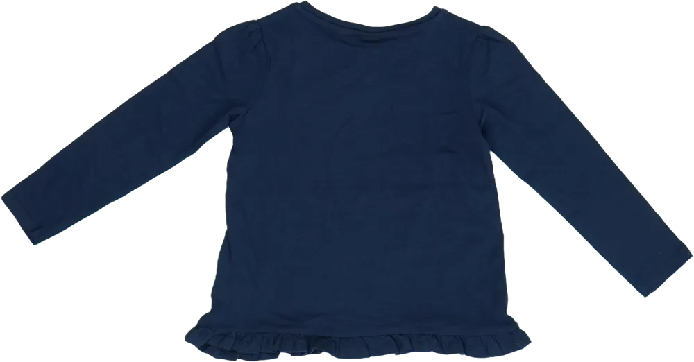 Kék Identic Hosszú ujjú felső EU 122 / UK 7 év / US 7 év/M