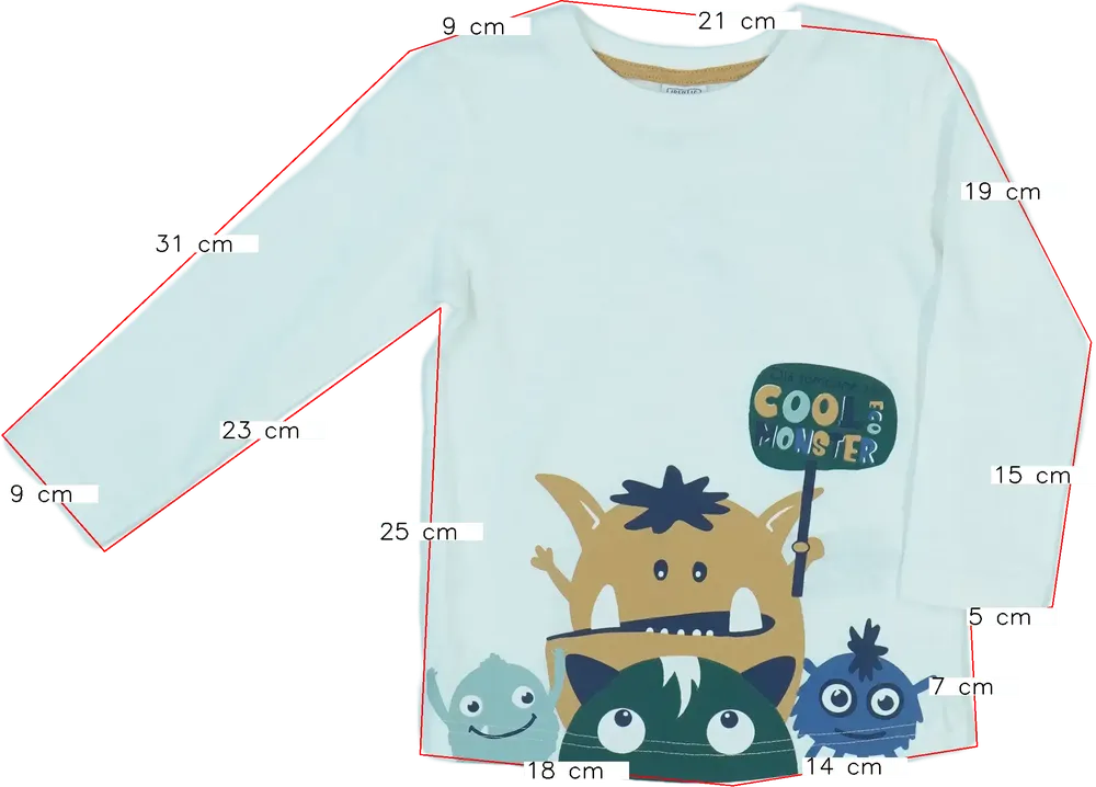 Barna Identic Hosszú ujjú felső EU 104 / UK 4 év / US 4T/XS