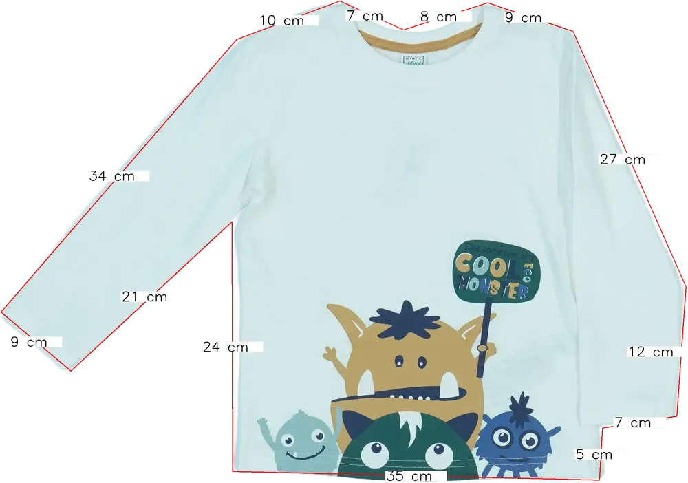 Barna Identic Hosszú ujjú felső EU 116 / UK 6 év / US 6 év/S