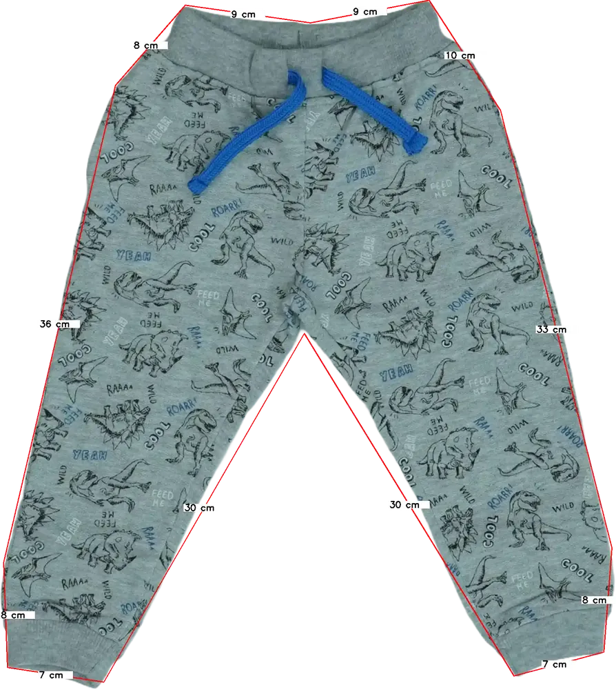 Szürke Kiki&amp;Koko Melegítőnadrág EU 122 / UK 7 év / US 7 év/M