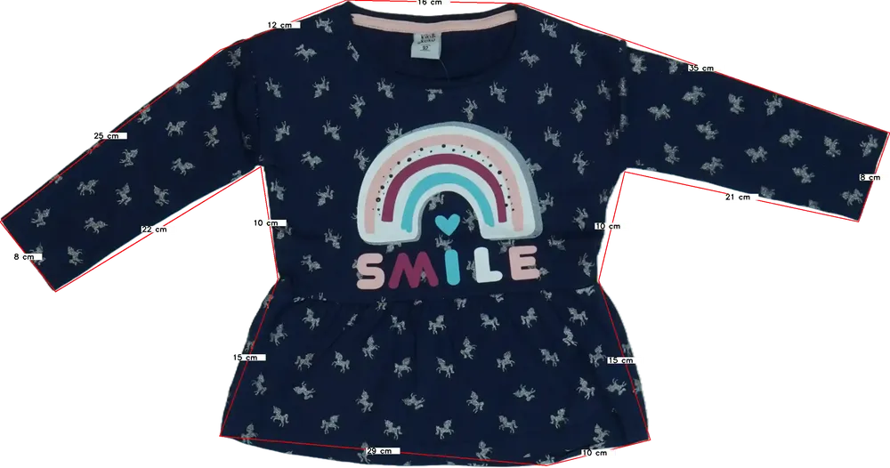 Kék Kiki&amp;Koko Tunika EU 122 / UK 7 év / US 7 év/M