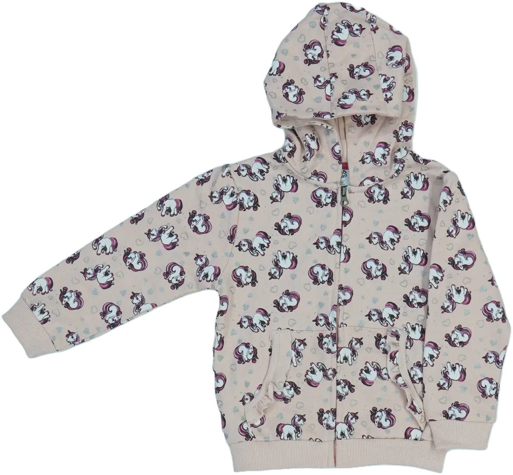 Rózsaszín Kiki&amp;Koko Kapucnis pulóver EU 92 / UK 2 év / US 2T