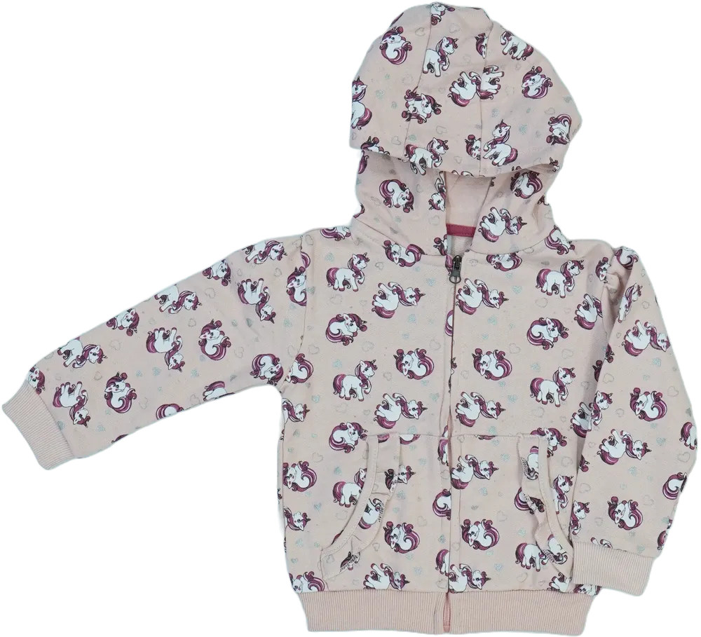 Rózsaszín Kiki&amp;Koko Kapucnis pulóver EU 98 / UK 3 év / US 3T