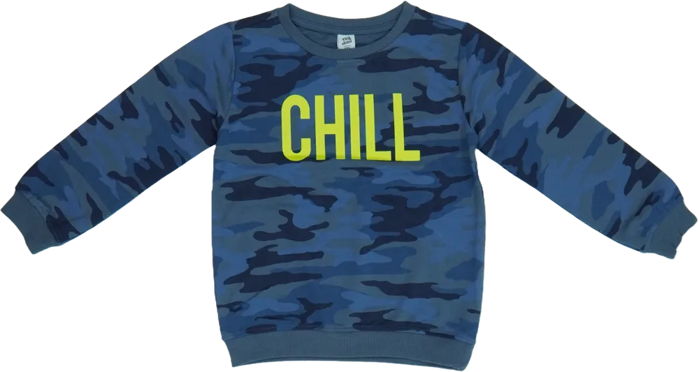 Terepszínű Kiki&amp;Koko Pulóver EU 122 / UK 7 év / US 7 év/M