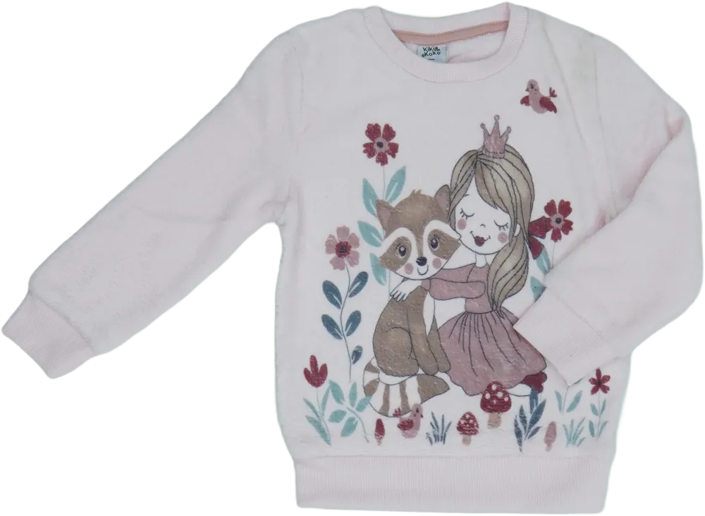 Rózsaszín Kiki&amp;Koko Pulóver EU 104 / UK 4 év / US 4T/XS
