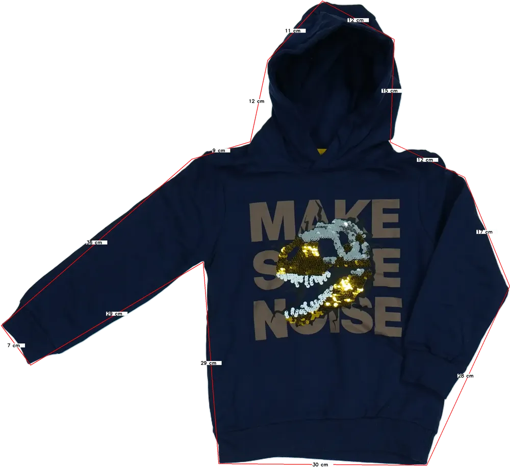 Kék Kiki&amp;Koko Kapucnis pulóver EU 116 / UK 6 év / US 6 év/S