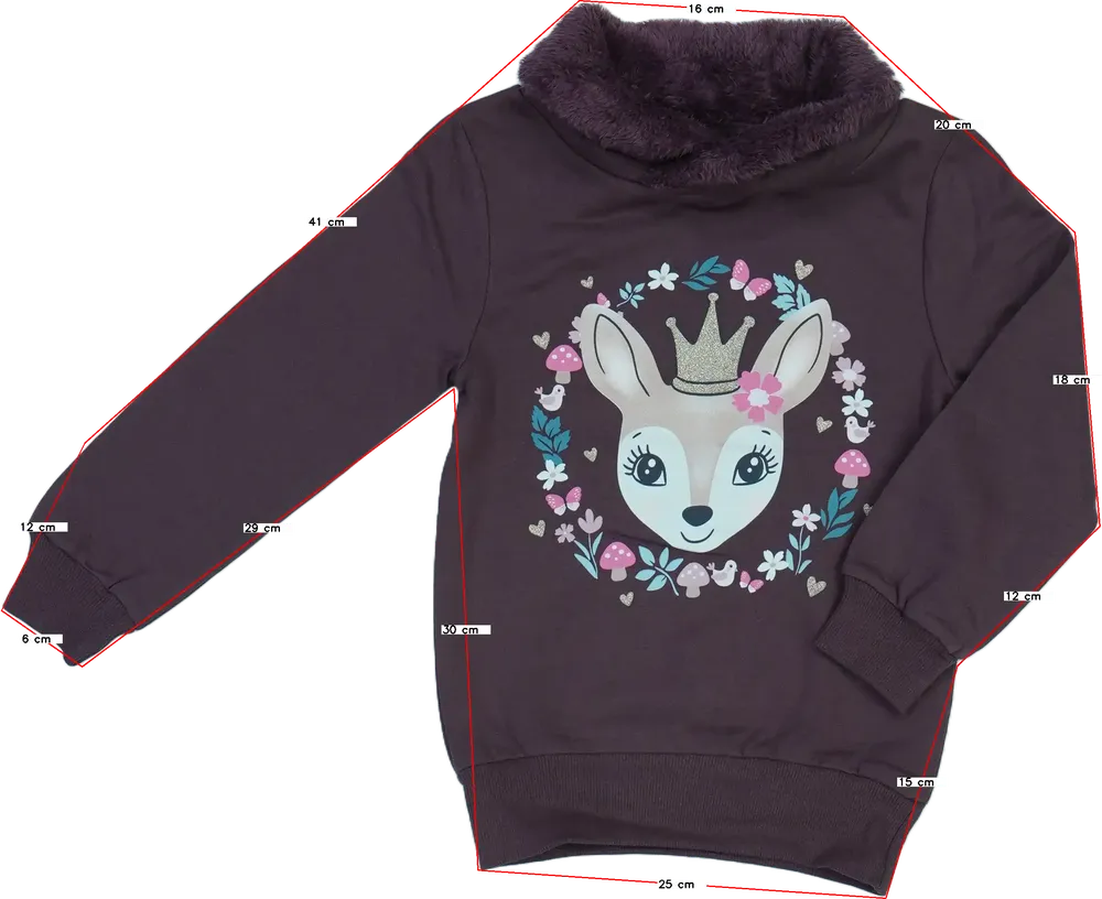 Lila Kiki&amp;Koko Pulóver EU 116 / UK 6 év / US 6 év/S