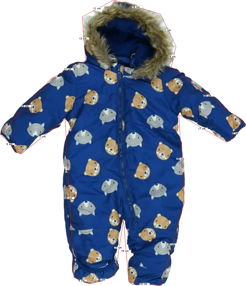 Kék Ergee Baby overál EU 86 / UK 12-18 hónap / US 18 hónap