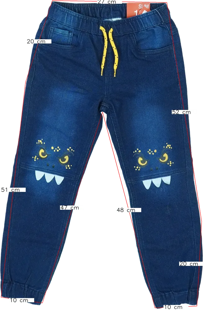 Kék Kiki&amp;Koko Farmernadrág EU 122 / UK 7 év / US 7 év/M