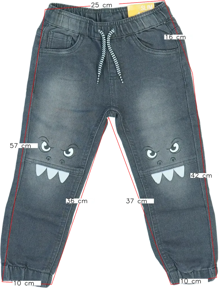 Szürke Kiki&amp;Koko Farmernadrág EU 104 / UK 4 év / US 4T/XS