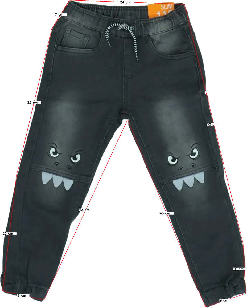 Szürke Kiki&amp;Koko Farmernadrág EU 110 / UK 5 év / US 5 év/XS