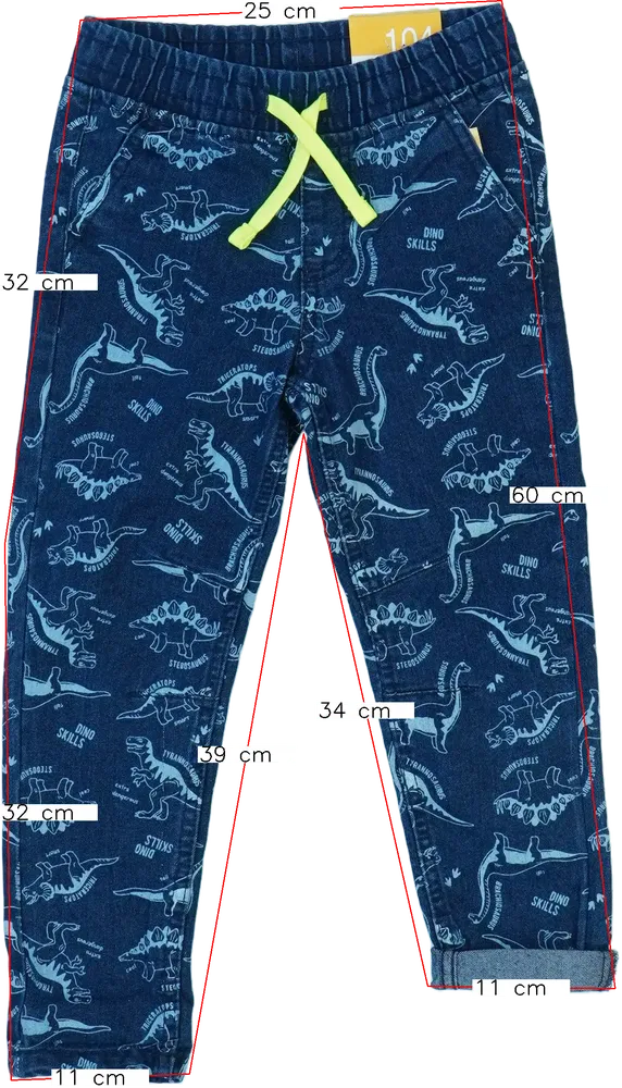 Kék Kiki&amp;Koko Farmernadrág EU 104 / UK 4 év / US 4T/XS