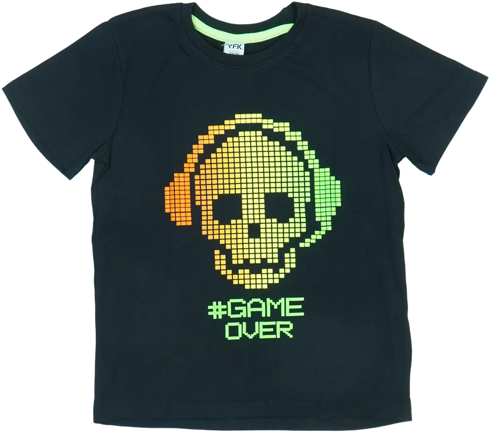 Fekete Y.F.K. Póló EU 140 / UK 10 év / US 10 év/L