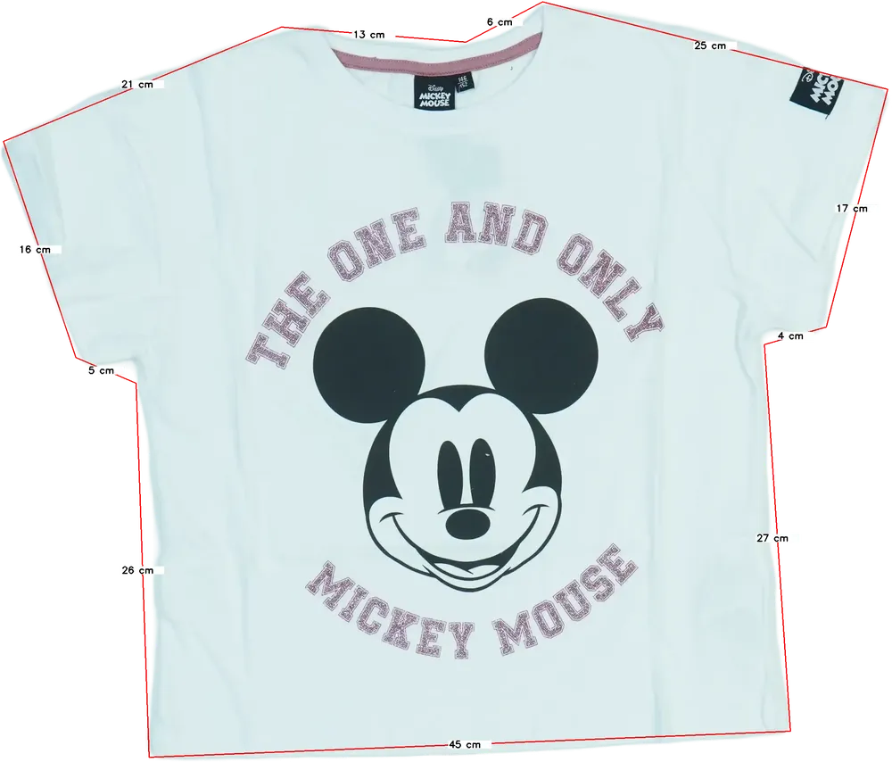 Fehér Disney Póló EU 152 / UK 12 év / US 12 év/L