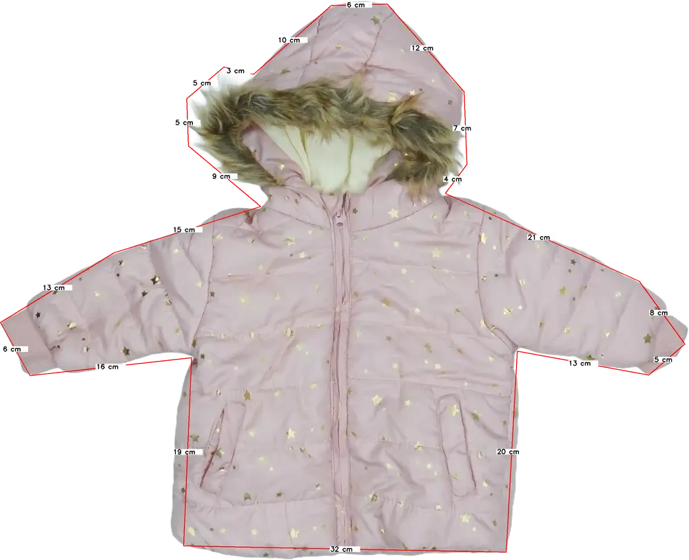 Rózsaszín Ergee Télikabát EU 80 / UK 9-12 hónap / US 12 hónap