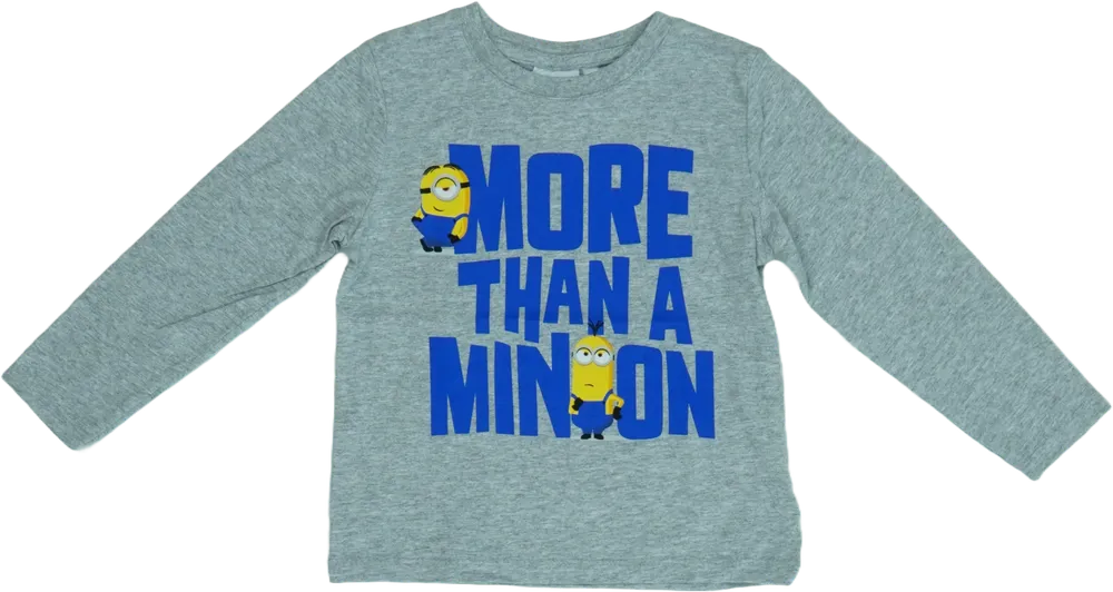 Szürke Illuminaton Hosszú ujjú felső EU 110 / UK 5 év / US 5 év/XS