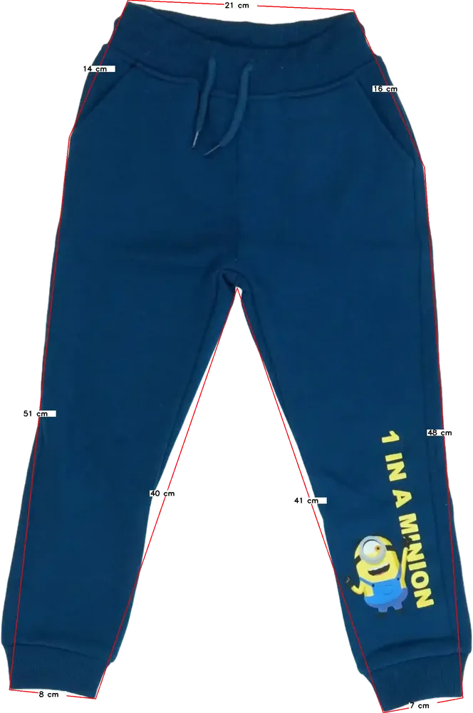 Kék Illuminaton Melegítőnadrág EU 116 / UK 6 év / US 6 év/S