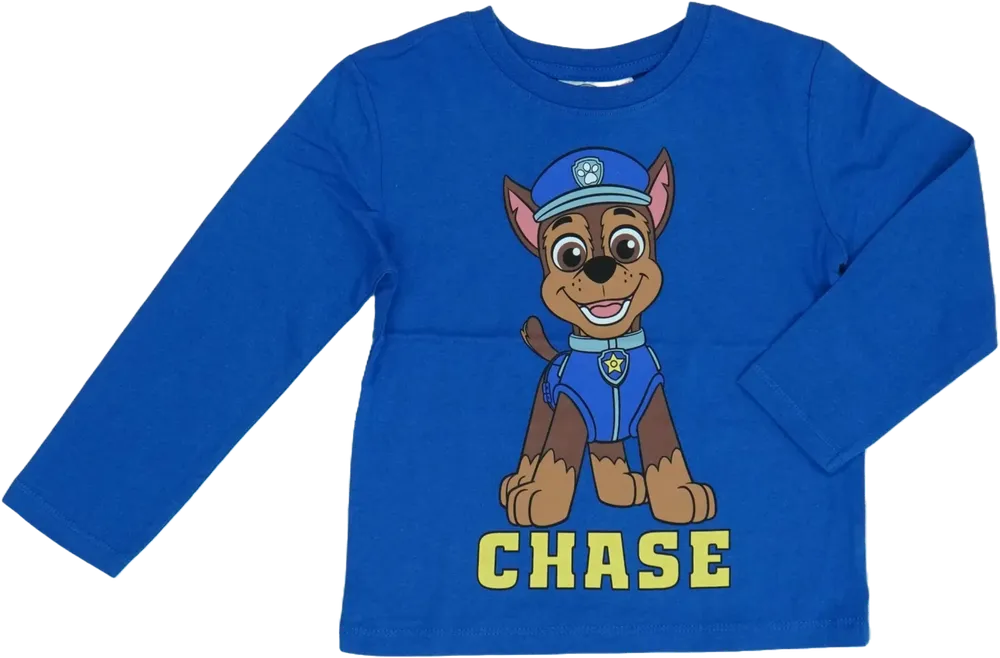 Kék Nickelodeon Hosszú ujjú felső EU 122 / UK 7 év / US 7 év/M