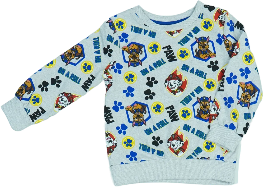 Szürke Nickelodeon Pulóver EU 104 / UK 4 év / US 4T/XS