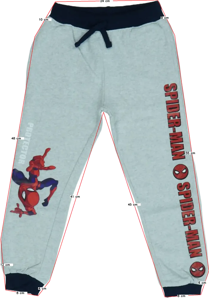 Szürke Marvel Melegítőnadrág EU 122 / UK 7 év / US 7 év/M