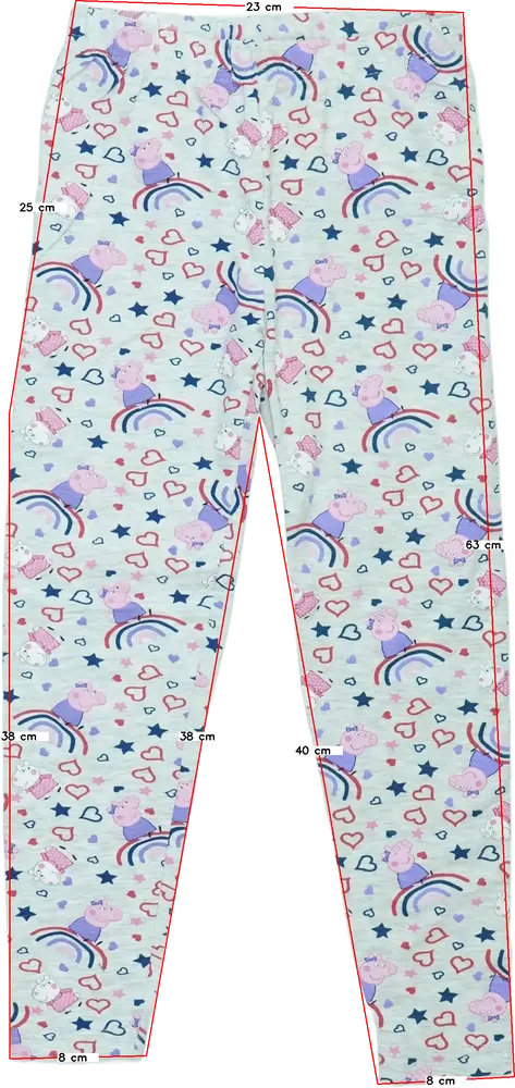 Szürke Peppa Pig Leggings EU 116 / UK 6 év / US 6 év/S