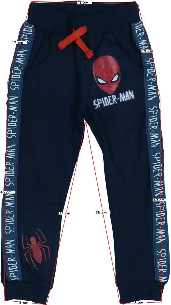 Kék Marvel Melegítőnadrág EU 104 / UK 4 év / US 4T/XS