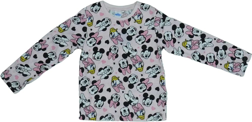 Rózsaszín Disney Hosszú ujjú felső EU 104 / UK 4 év / US 4T/XS