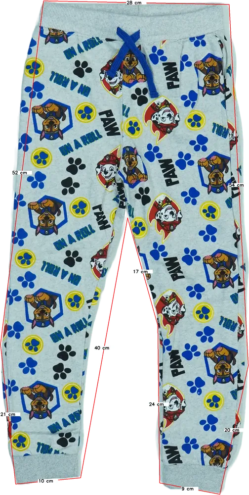 Szürke Nickelodeon Melegítőnadrág EU 122 / UK 7 év / US 7 év/M