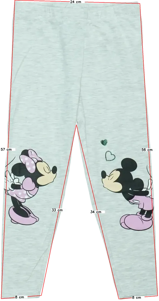 Szürke Disney Leggings EU 110 / UK 5 év / US 5 év/XS