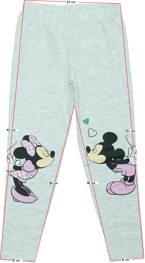 Szürke Disney Leggings EU 122 / UK 7 év / US 7 év/M
