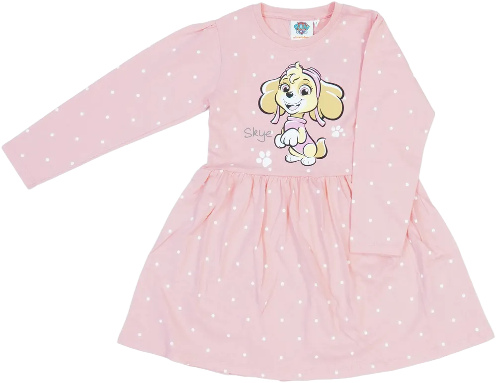 Rózsaszín Paw Patrol Ruha EU 116 / UK 6 év / US 6 év/S
