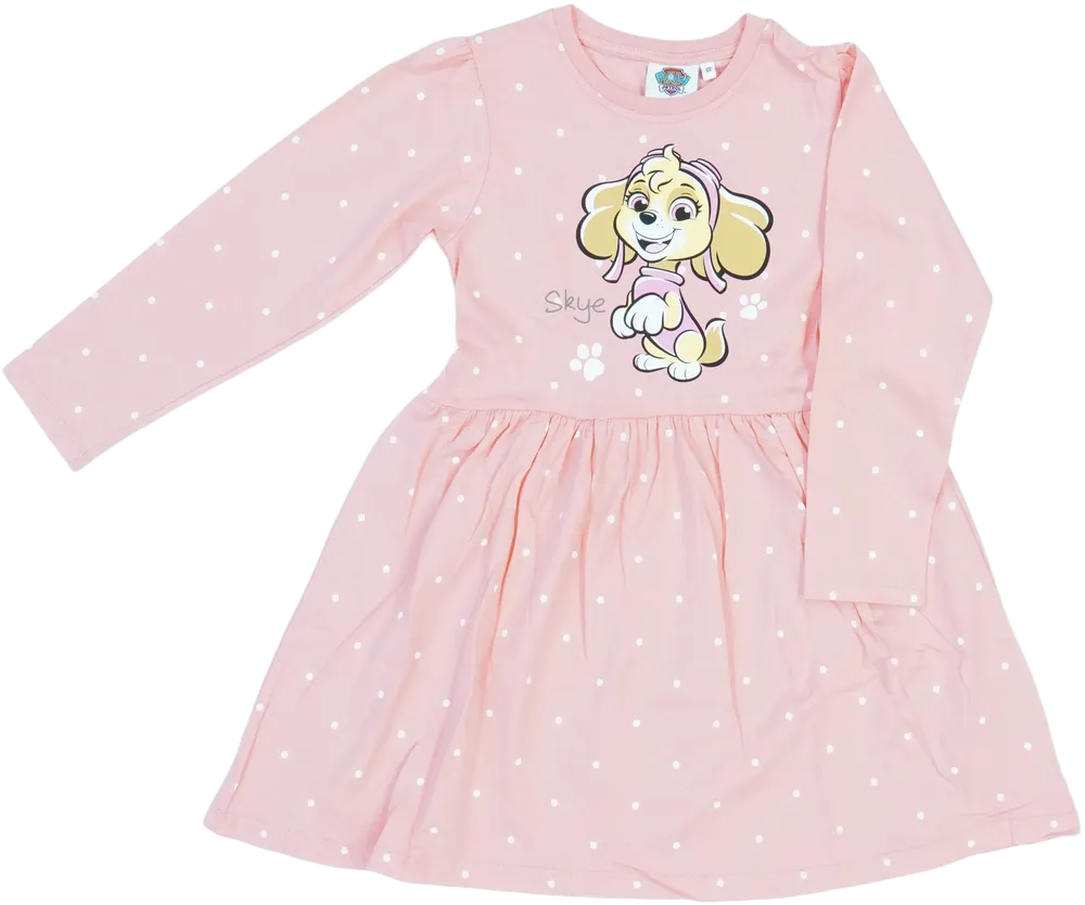Rózsaszín Paw Patrol Ruha EU 122 / UK 7 év / US 7 év/M