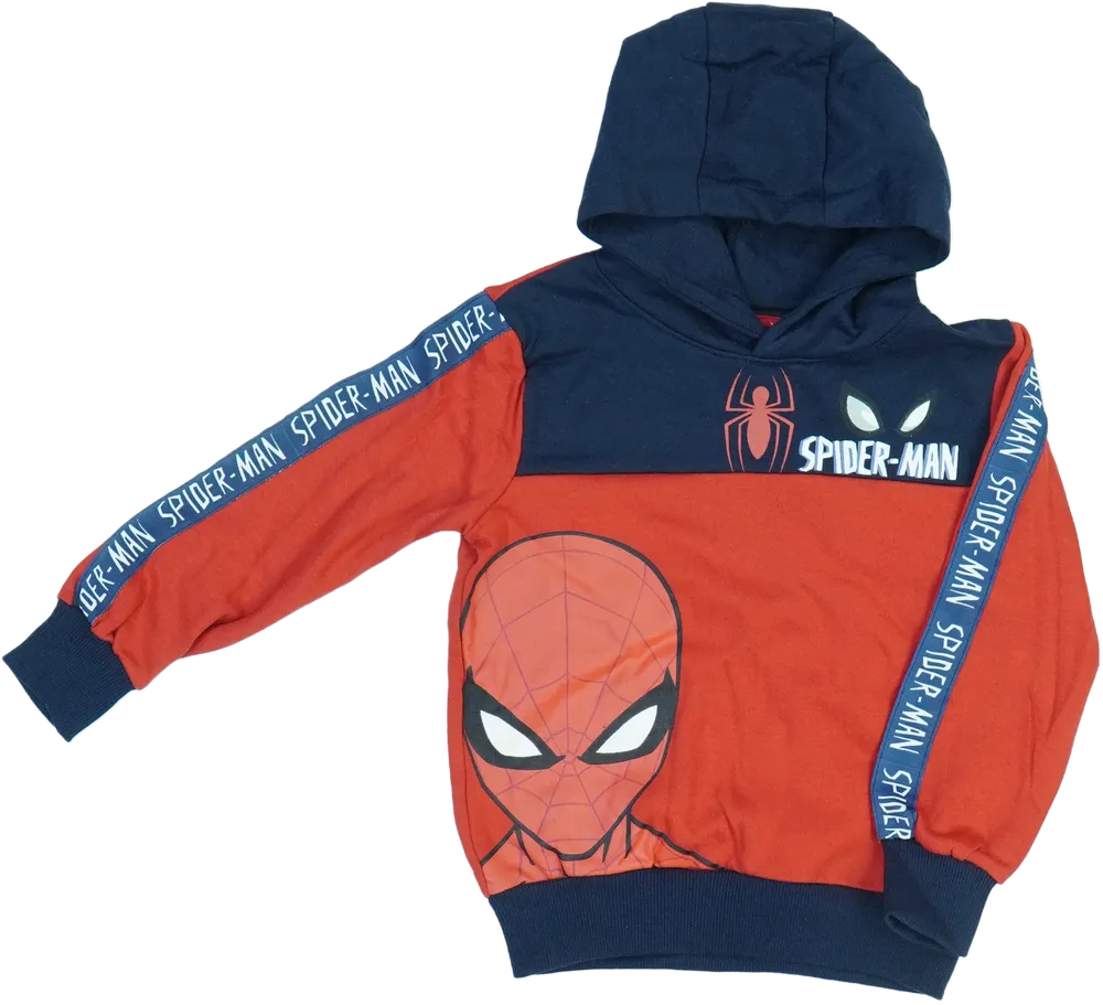 Piros Marvel Kapucnis pulóver EU 116 / UK 6 év / US 6 év/S