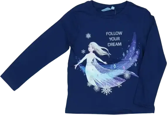 Kék Disney Hosszú ujjú felső EU 110 / UK 5 év / US 5 év/XS