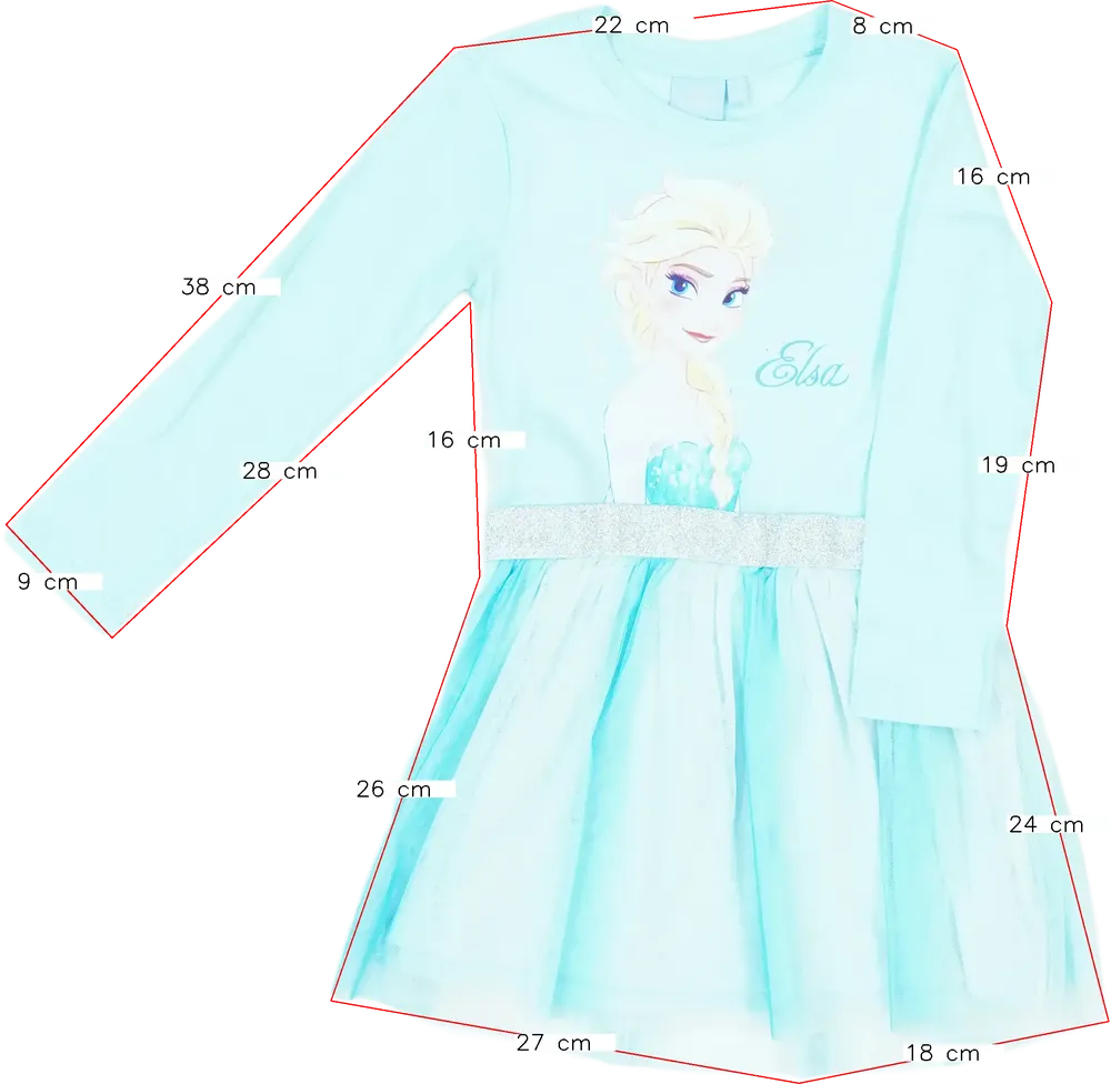 Kék Disney Ruha EU 110 / UK 5 év / US 5 év/XS